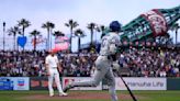 Dodgers pound Giants 10-2 as Shohei Ohtani hits solo home run, RBI double