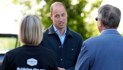 Prince William returns to official duties following Princess Kate's cancer revelation: Photos