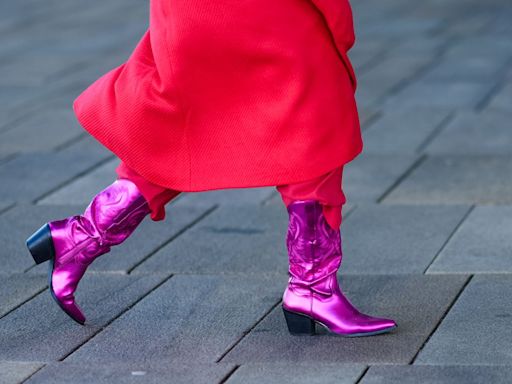 Oh?? These Dresses + Cowboy Boots Combos Are Surprisingly Fresh