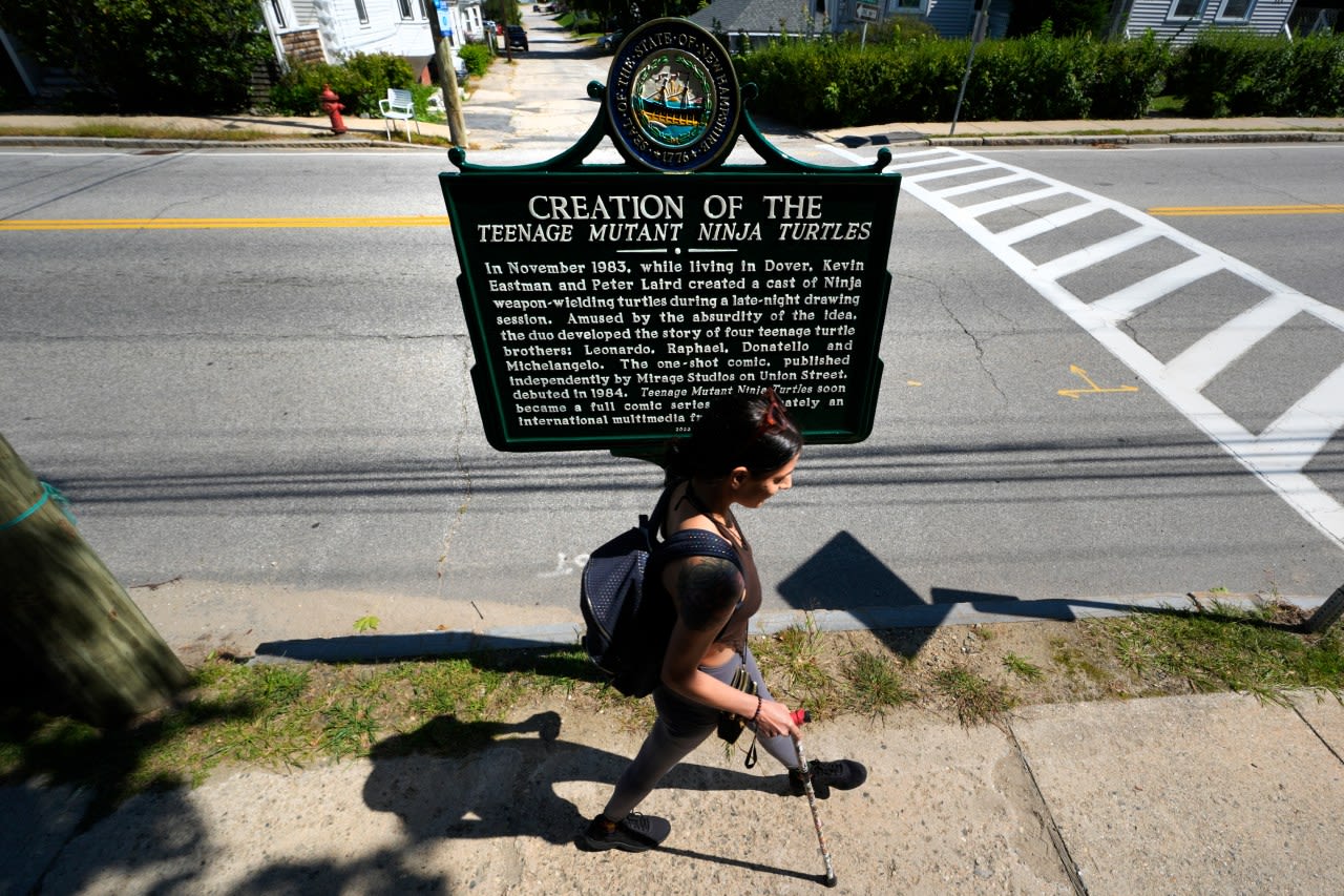 Cowabunga! New England town celebrates being the birthplace of the Teenage Mutant Ninja Turtles