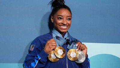 Simone Biles caps Paris Olympics 'Redemption Tour' with one last medal — silver in floor routine