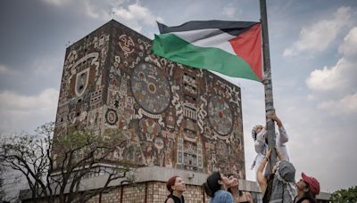 Las protestas universitarias en solidaridad con Gaza se extienden a México: “Estamos llamando de forma urgente a que se pare un genocidio”