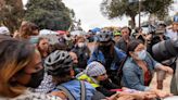 Photos: Pro-Palestinian demonstrators, counterprotesters at UCLA