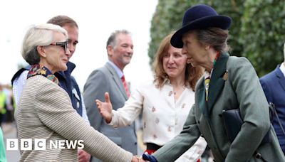 Princess Anne attends Hartpury equestrian event
