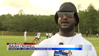 Isaiah Crowell holds annual youth Football camp