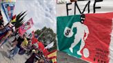 Barras bravas de la Liga de Expansión MX protestan en la FMF