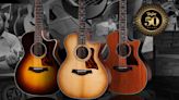 NAMM 2024: Taylor celebrates 50 years of high-end acoustic guitar excellence with six stunning limited edition anniversary models