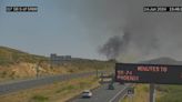 I-17 northbound closed near Cordes Lake due to motorhome fire, ammunition going off