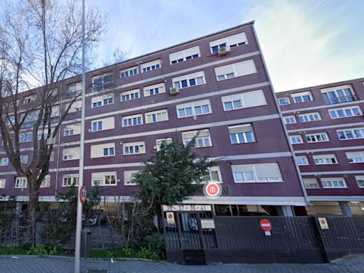 ¿Dónde está el edificio cuyo forjado se ha caído en Madrid y en qué calle se encuentra?