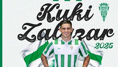 Oficial: Kuki Zalazar, tercera renovación del Córdoba