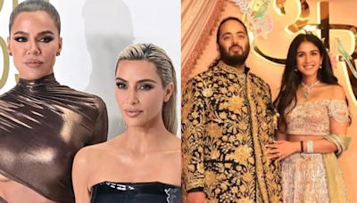 Anant Ambani-Radhika Merchant Wedding: Kim Kardashian, Khloe Kardashian Arrive In Mumbai