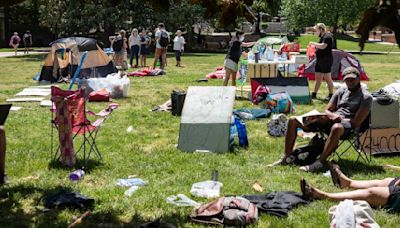 Winston-Salem police, Forsyth County Sheriff's Office clear pro-Palestinian protest site at Wake Forest University. University sets policy restricting such protests