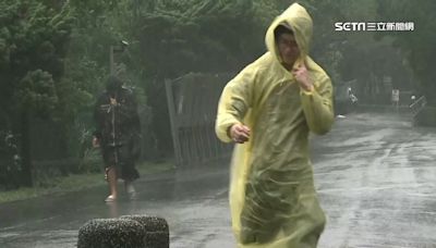 凱米登陸「雨量飆速累積中」！中南部當心致災雨彈 網嚇：都不用睡了