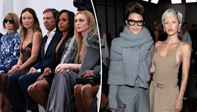 Lindsay Lohan, Olivia Wilde, Lisa Rinna and more stars sit front row at Michael Kors’ NYFW show