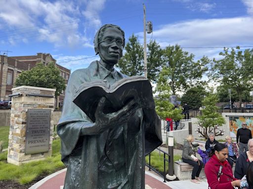 Sojourner Truth statue unveiled at the site of 1851 ‘Ain’t I a Woman?’ speech