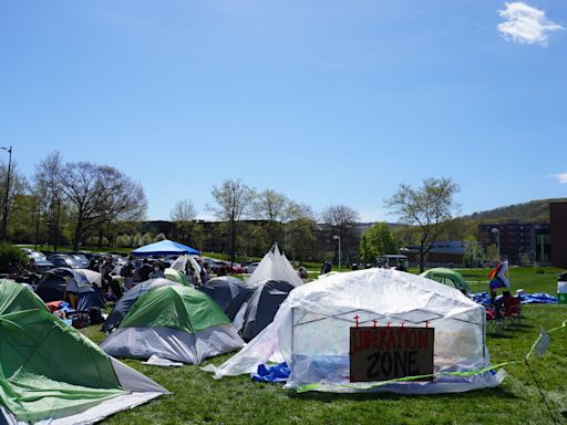 Binghamton University students join other Israel-Hamas war protests around the state