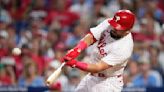 Schwarber blasts home run No. 42, Marsh has 3 RBIs in Phillies' 8-4 win over Marlins