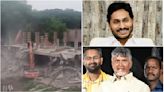 Jagan Accuses Chandrababu Naidu Of 'Vendetta Politics' After Demolition Of YSRCP's Under Construction Office