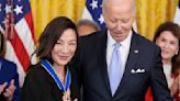 Biden awards the Medal of Freedom to Nancy Pelosi, Medgar Evers, Michelle Yeoh and 16 others