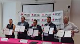 INE y Canirac firman convenio de colaboración para el próximo proceso electoral