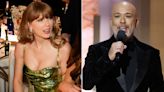 Jo Koy Reacts to Taylor Swift Sipping Her Drink After His Joke About Her Fell Flat at Golden Globes: 'It Was Cute'