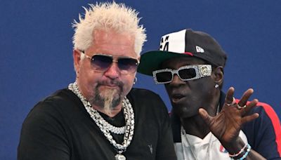 Guy Fieri Shares Video With 'Best Hype Man' Flavor Flav at Paris Olympics