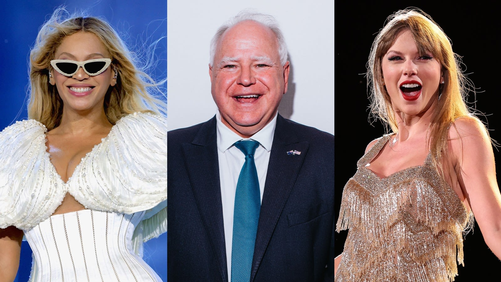 Tim Walz Is Getting Swifties and the BeyHive Excited to Vote