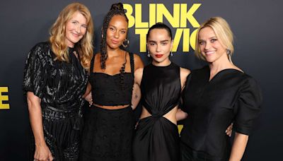 Reese Witherspoon, Laura Dern and Zoë Kravitz Have “Big Little Lies ”Reunion at Premiere of “Blink Twice”