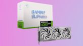 This white MSI RTX 4080 Super can be yours for £900 from Scan Computers