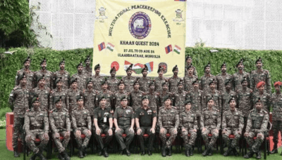 Indian Army contingent departs for Mongolia, to participate in exercise Khaan Quest | India News - Times of India