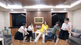 康裕成與雄女學生大跳鎖舞 支持南區高中職聯合舞展