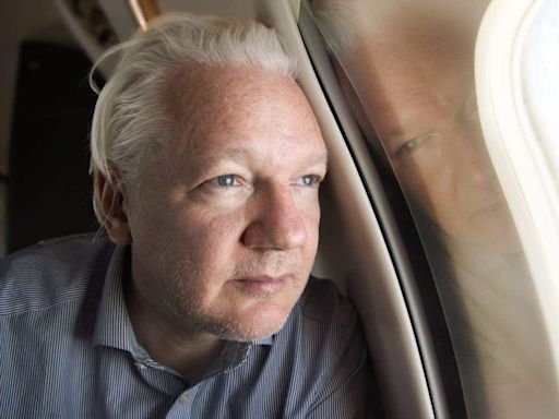 Watch live: Julian Assange lands on Pacific island after release from prison