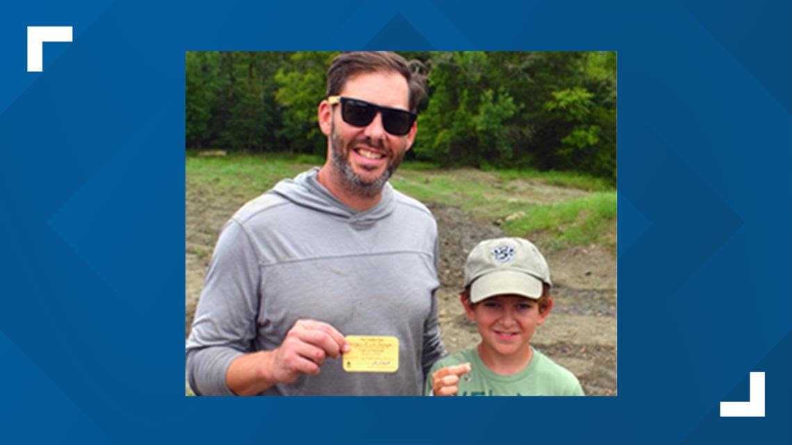 Father-and-son duo find two-carat diamond at Crater of Diamonds State Park