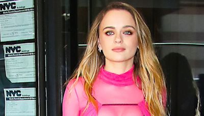 Joey King’s current style DNA? Boob cut-outs and a pop of colour