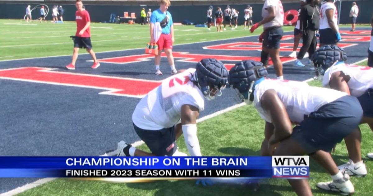 Ole Miss football players are wanting to push for a national title this year as they begin fall camp