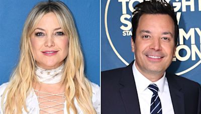 Kate Hudson Reminisces on Meeting Jimmy Fallon on 'Almost' Famous and Their 20-Year Friendship: ‘Spent a Ton of Time Laughing'