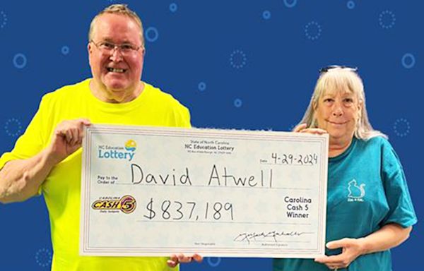 North Carolina Man Wins $837K Lottery Prize After Sister Had a Dream He Found a 'Bunch of Gold'