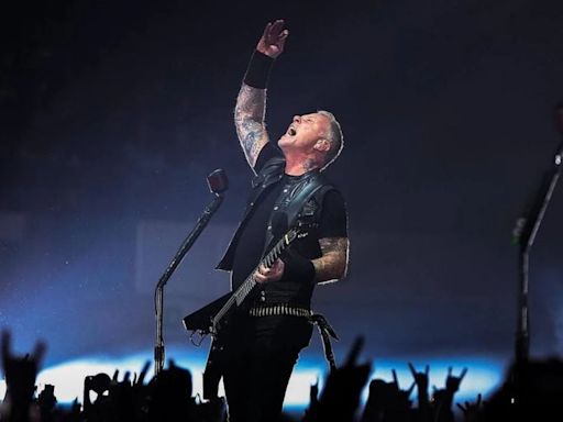 James Hetfield de Metallica revela las pesadillas que lo acosan antes de salir de gira - La Tercera