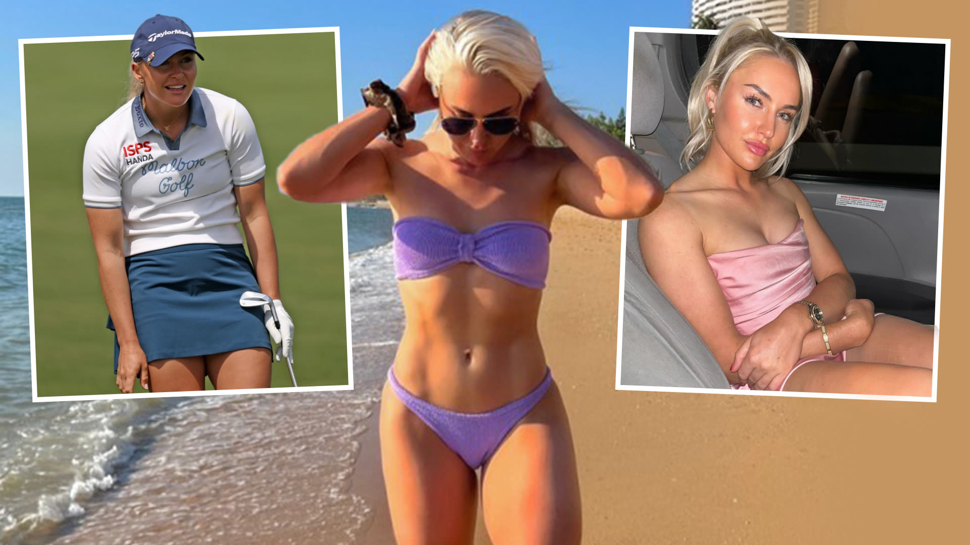 Meet golf pro Charley Hull who's huge on Instagram & dates reality TV star