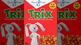 Early Trix Boxes Featured An Uncanny Mascot