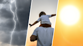 Stormy weather, nice Father's Day weekend then likely heat wave. What to know