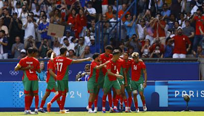 JO 2024: historique, le Maroc se qualifie en demi-finale du tournoi de football