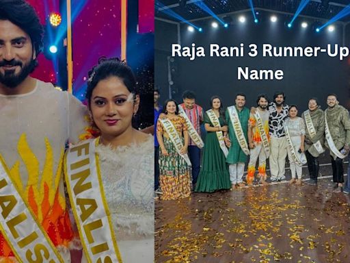 Raja Rani 3 First Runner-Up Name, Photo: Who Will Be Raja Rani 2024 Winner? Arjun-Sahana Or Sanjay-Megha...