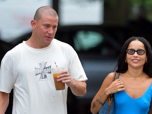 Channing Tatum, cautivado con el trabajo de su prometida Zoe Kravitz como directora en su nueva película juntos