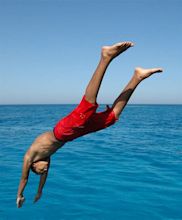 boy-diving-into-the-water image - Free stock photo - Public Domain ...