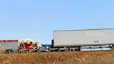 Driver critically injured after vehicle rear-ends tractor-trailer on I-90