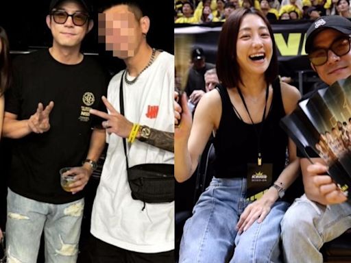 才同框女友謝欣穎看球賽！王柏傑酒駕 「2人手舉酒杯」畫面曝