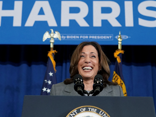 Wall Street money machine whirs back to life for Harris