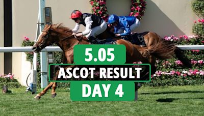 5.05 Royal Ascot result - day 4: Who won the Sandringham Stakes 2024?