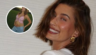 Tras el anuncio, Hailey Bieber luce su figura de embarazo en las redes sociales | Espectáculos